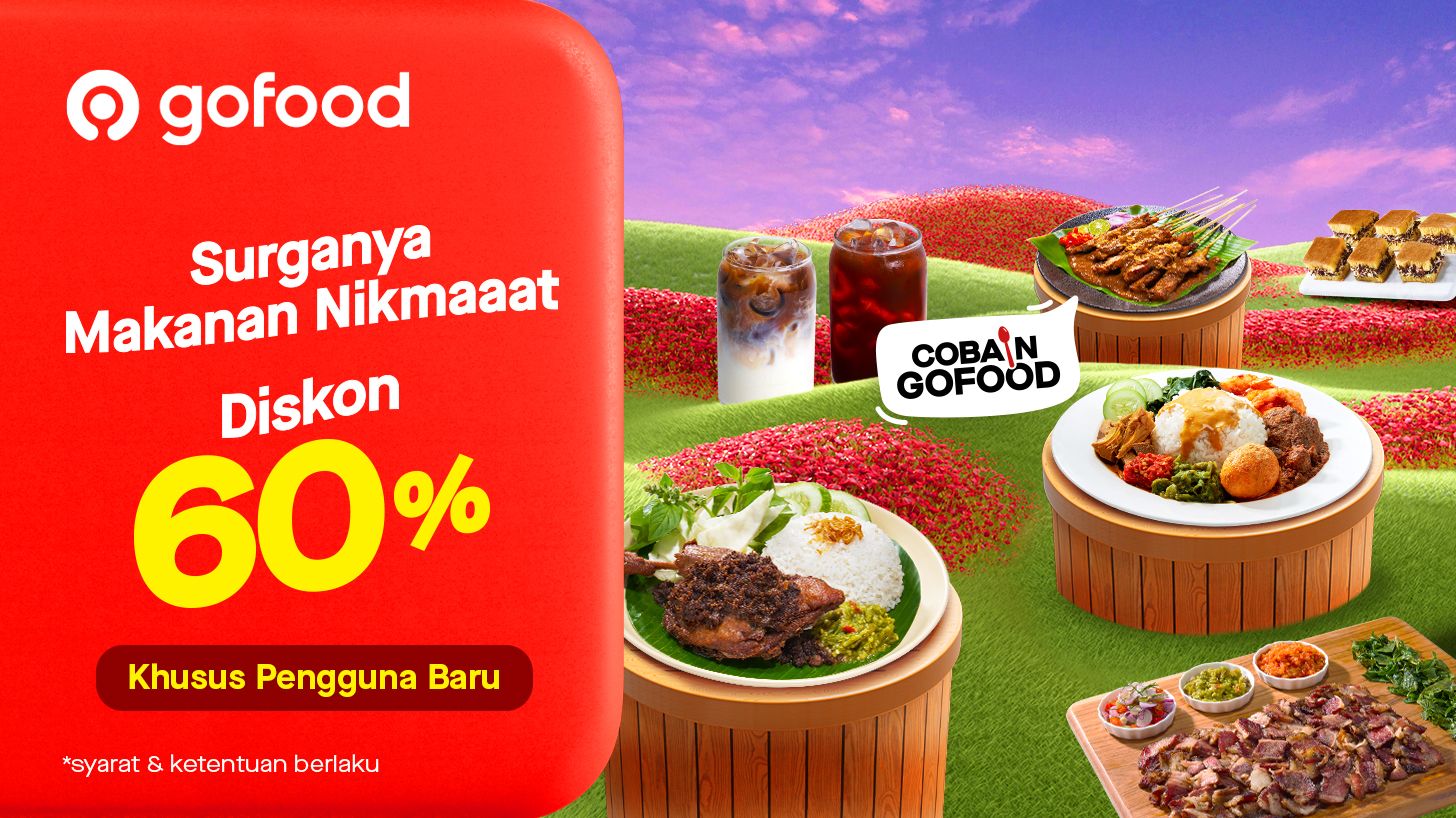 Diskon Spesial Pengguna Baru GoFood