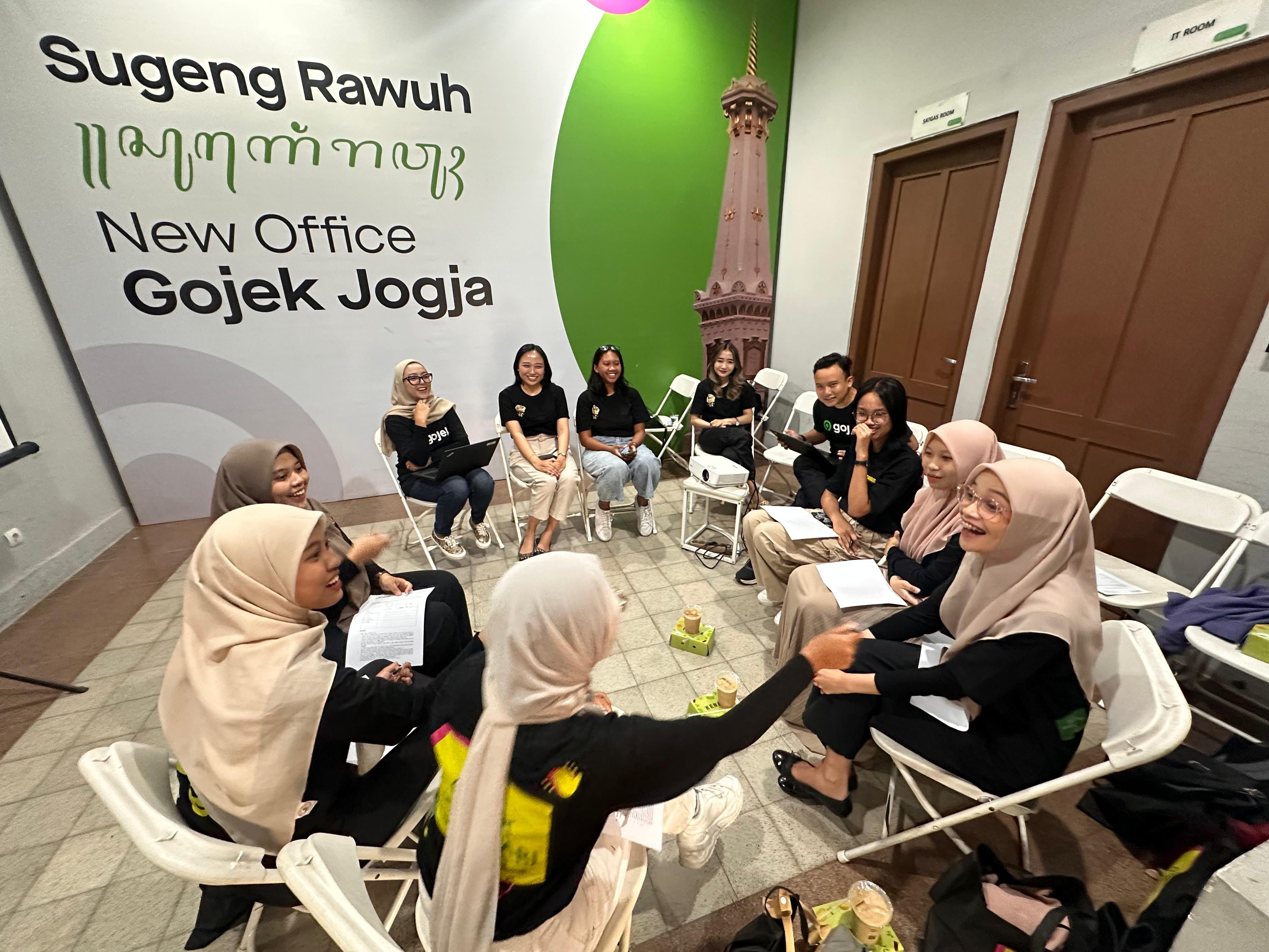 Diskusi dan Edukasi di program Gojek Ambassador