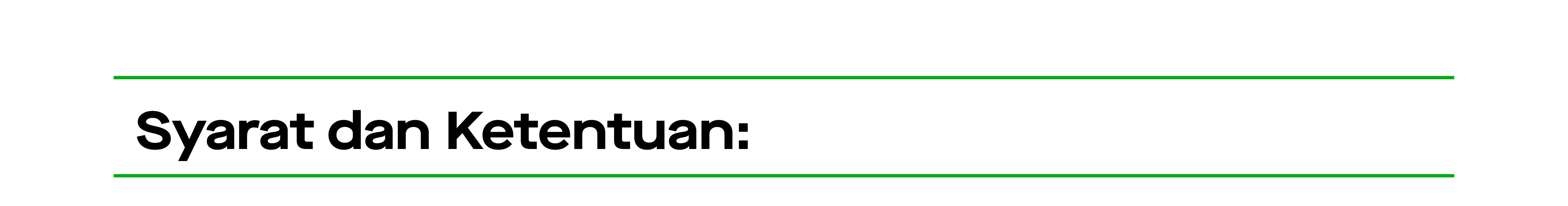 Syarat dan Ketentuan: