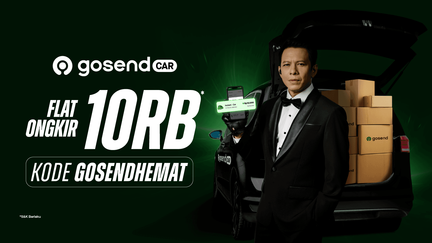 Kirim Barang Besar, Pake GoSend Car di Aplikasi Gojek!