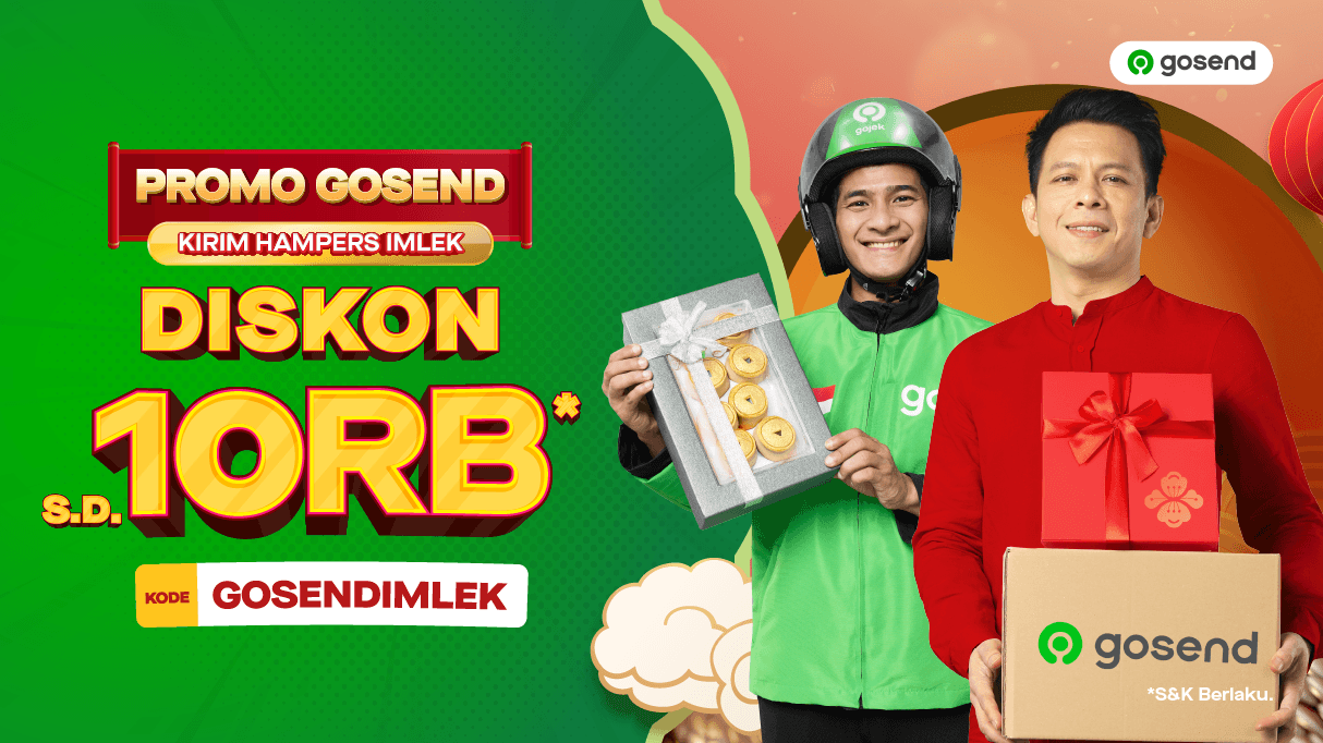 SPESIAL IMLEK: GoSend Diskon s.d. 10RB!