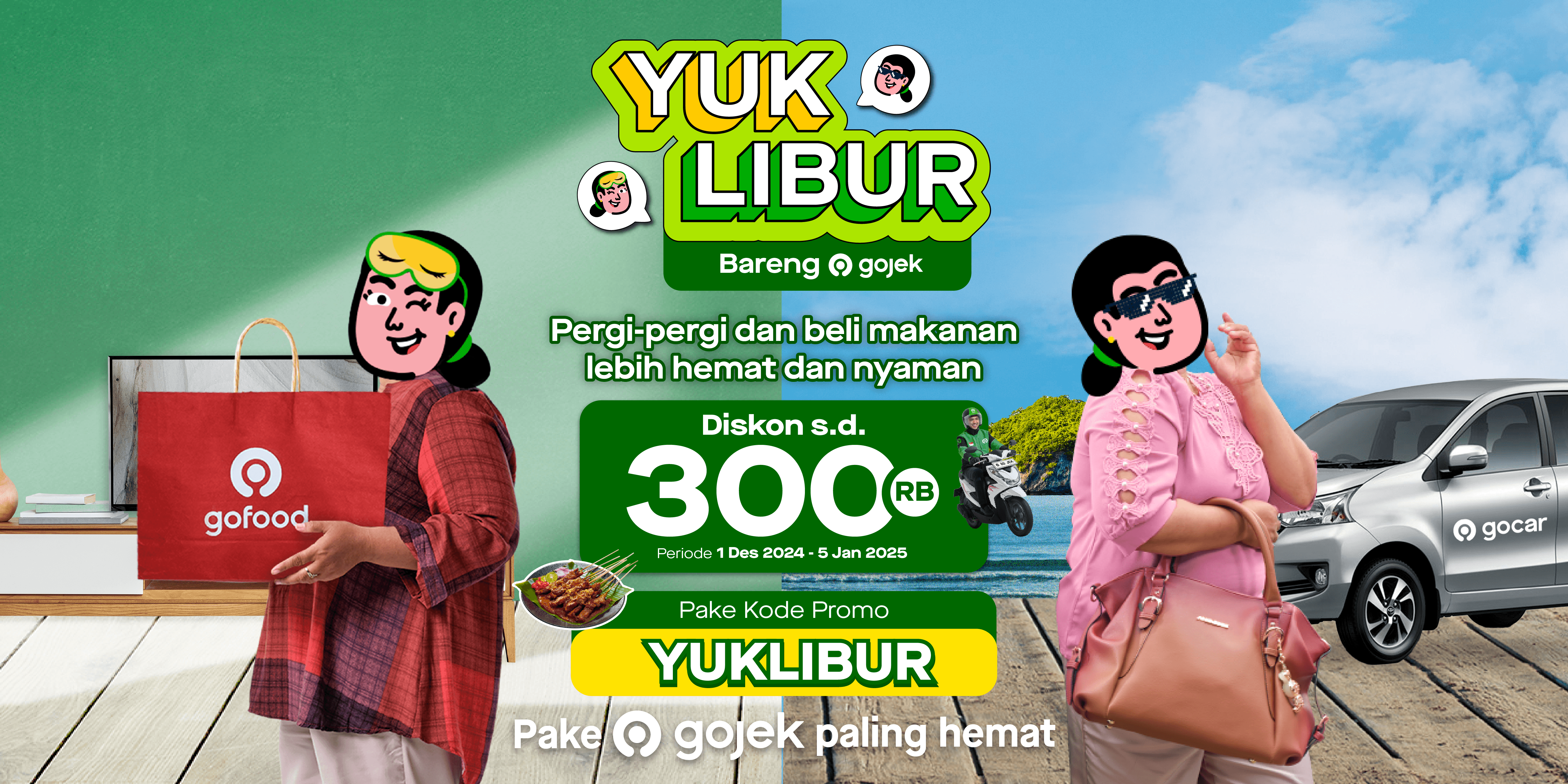 YUKLIBUR Bareng Gojek: Kunjungi Spot Wisata Sejarah sampai Kuliner Hits di Jakarta dengan Hemat!